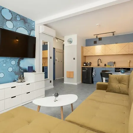 Apartment Blue Paradise - Basen - Spa- Sauna - Parking Dziwnow