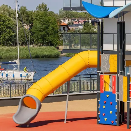 Blue Paradise - Basen - Spa- Sauna - Parking 아파트