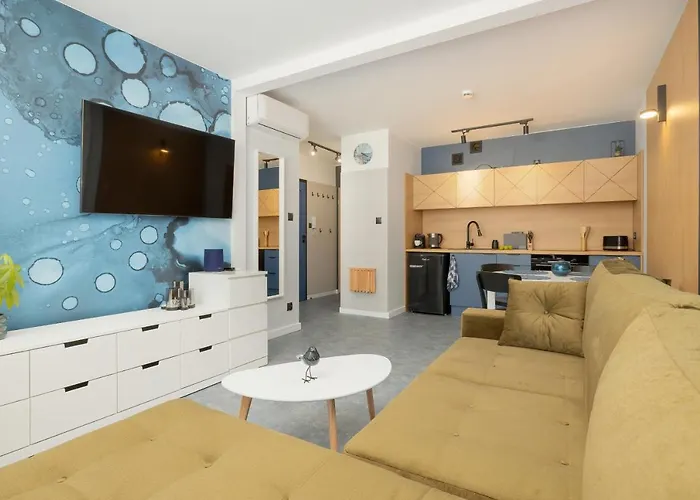 Apartmán Blue Paradise - Basen - Spa- Sauna - Parking Dziwnów