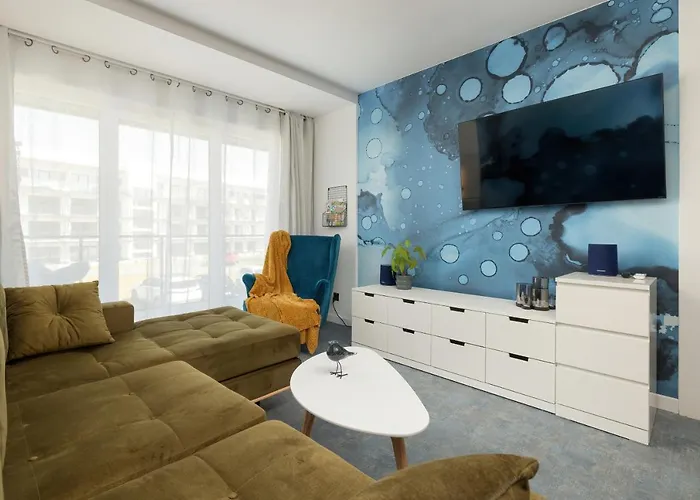 Blue Paradise - Basen - Spa- Sauna - Parking Apartmán