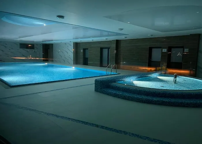 Apartmán Blue Paradise - Basen - Spa- Sauna - Parking